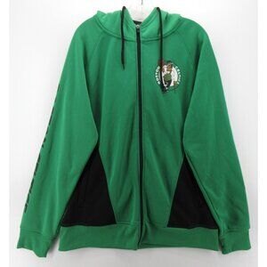 Boston Celtics Jacket Large NBA Basketball UNK Fleece Lined Hoodie
